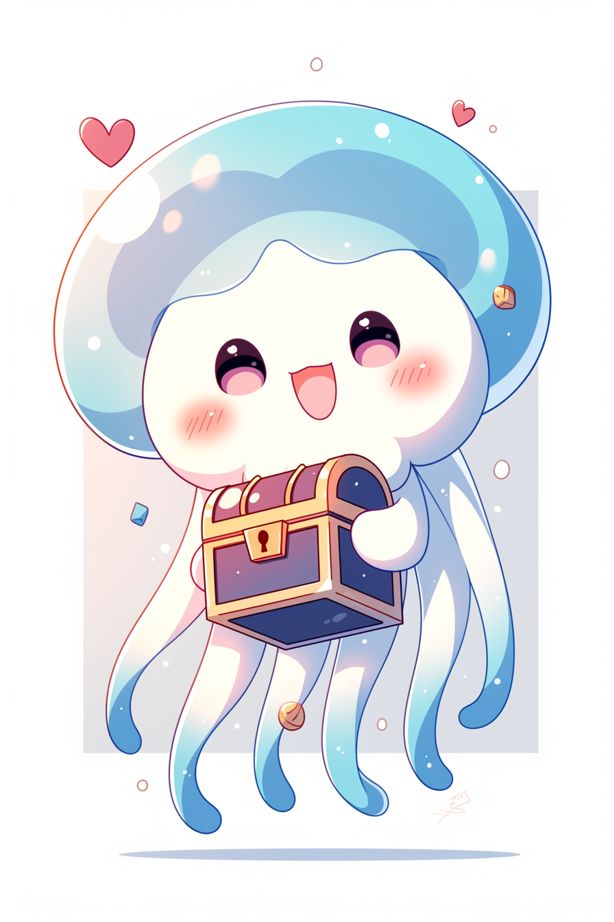 Adorable Jellyfish Treasure Owner